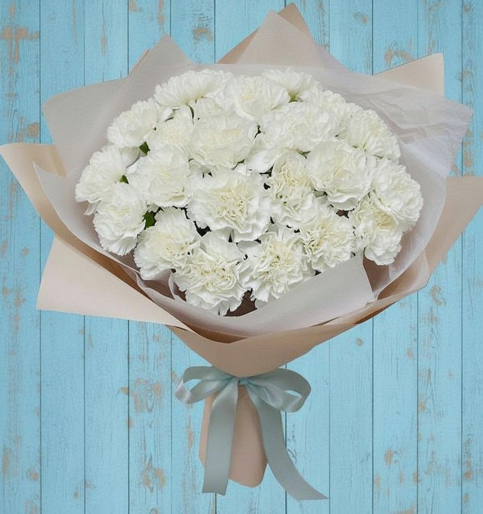 Букет цветов из: Гвоздики в Квашенки