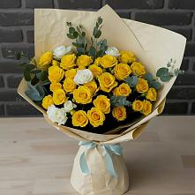 Букет цветов из:  Розы в Квашенки