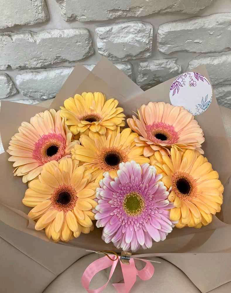 Букет цветов из: Герберы в Квашенки