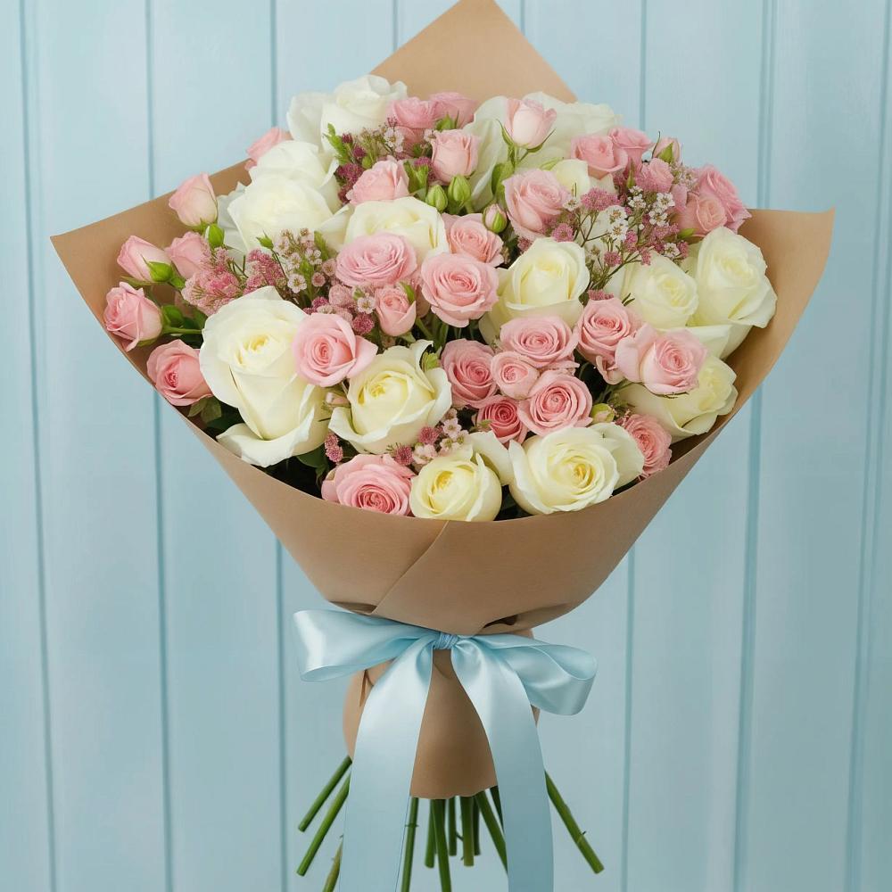 Букет цветов из: Розы в Квашенки
