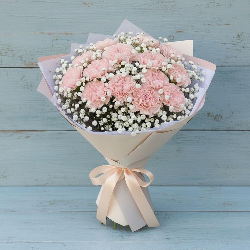 Букет цветов из: Гвоздики в Квашенки