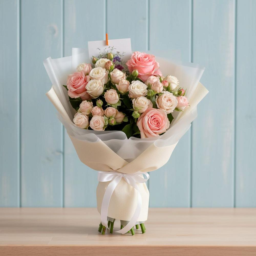 Букет цветов из: Розы в Квашенки