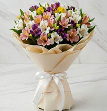 Букет цветов из:  Альстромерии в Квашенки