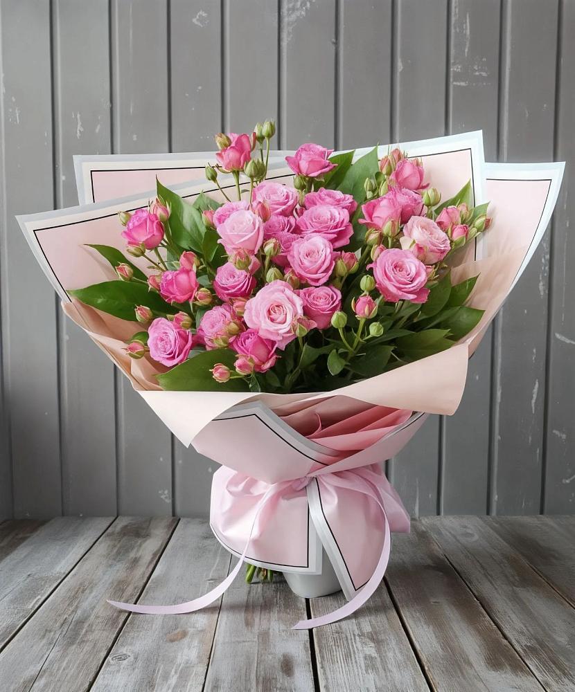 Букет Розовый кустик в Квашенки