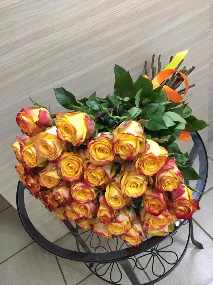 Букет Желтые розы в Квашенки