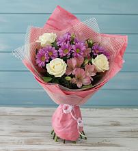 Букет цветов из:  Герберы #REPLACE_PRED# Квашенки
