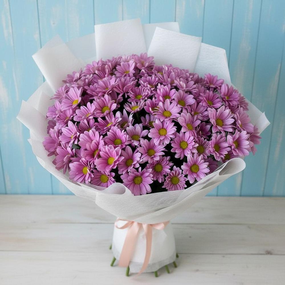 Букет цветов из: Хризантемы в Квашенки
