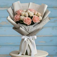 Букет цветов из:  Розы в Квашенки