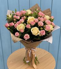 Букет цветов из:  Розы в Квашенки