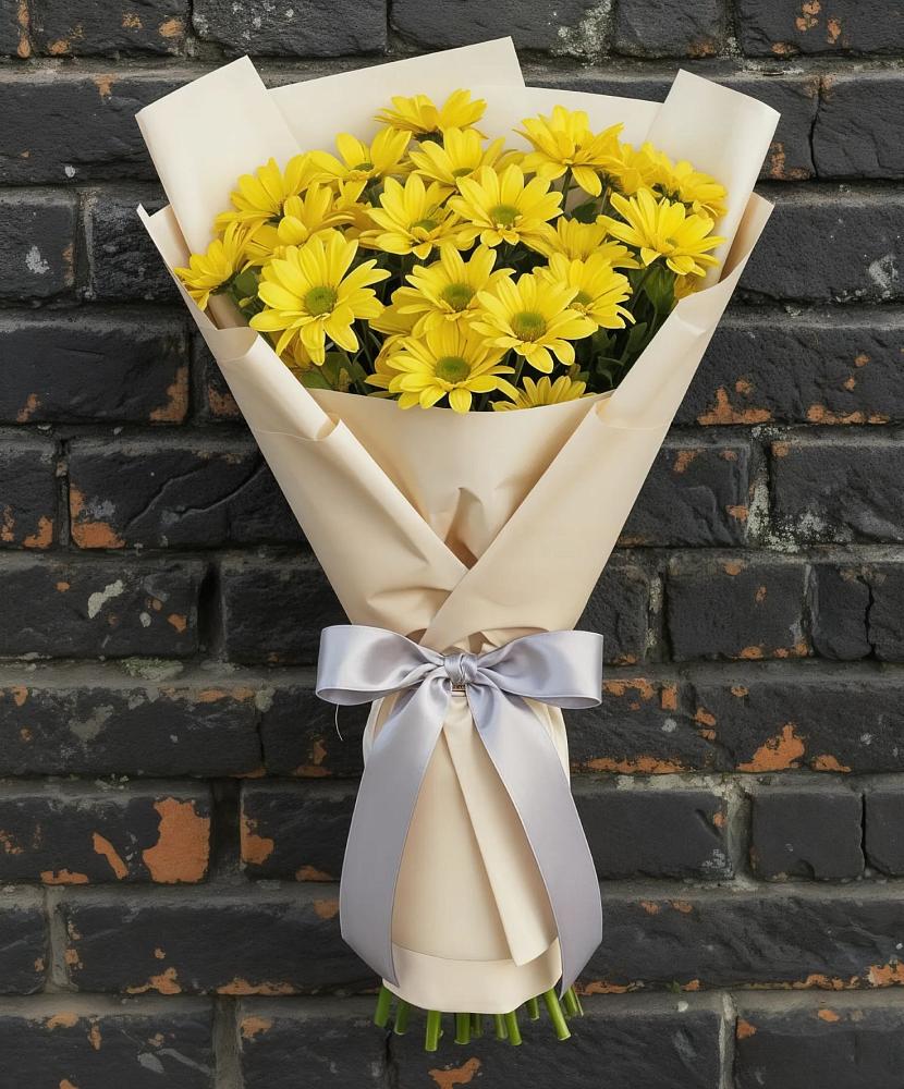 Букет цветов из: Хризантемы в Квашенки