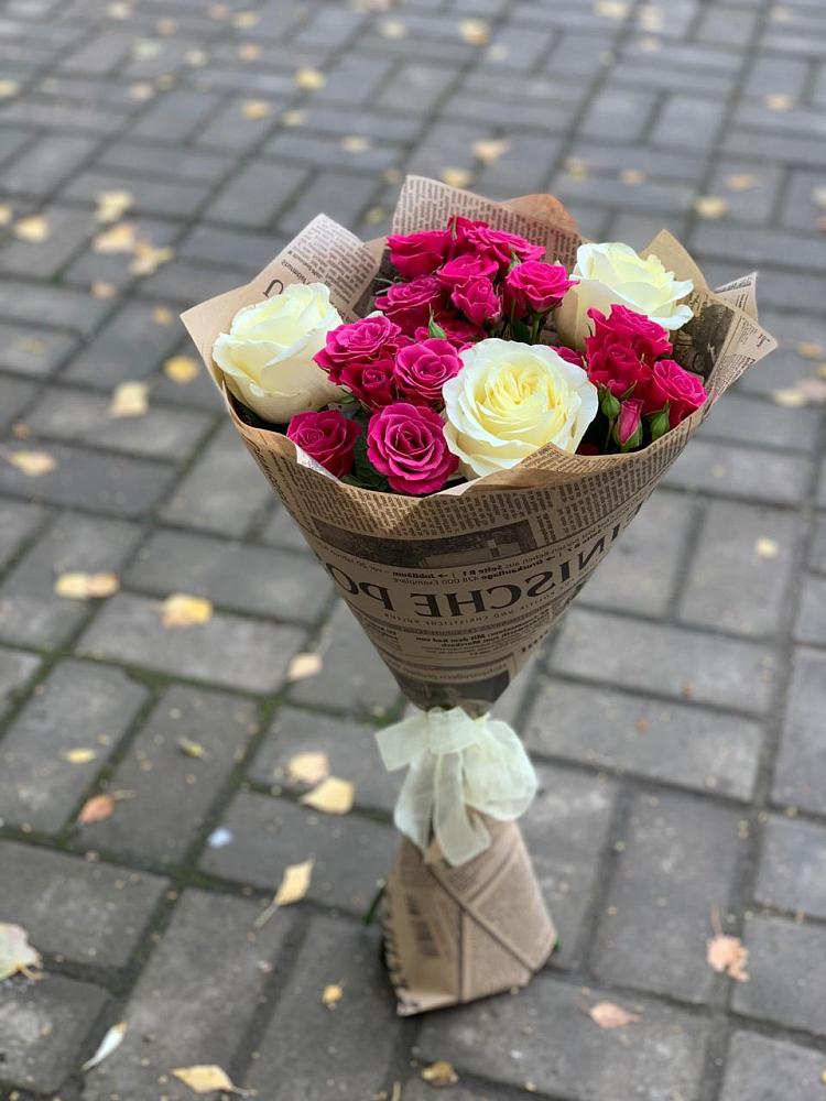 Букет цветов из: Розы в Квашенки