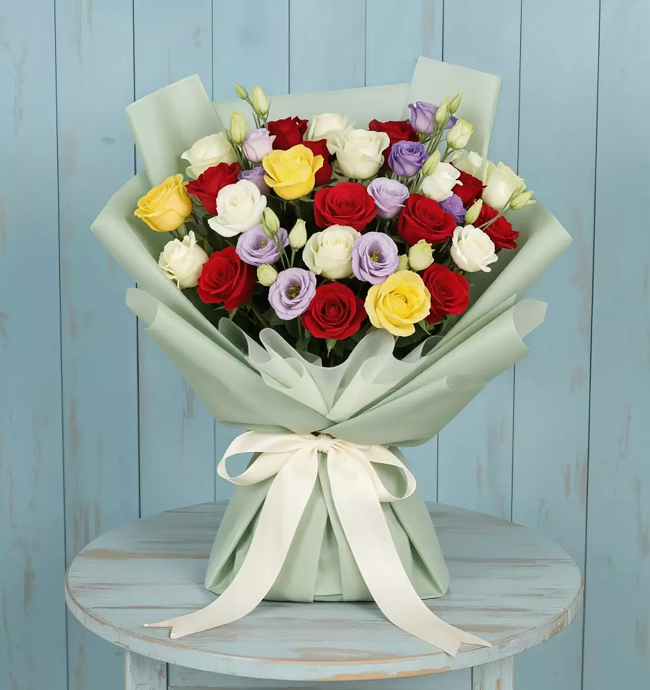 Букет цветов из: Розы в Квашенки