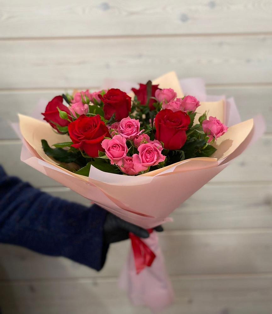 Букет цветов из: Розы в Квашенки