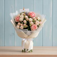 Букет цветов из:  Розы в Квашенки
