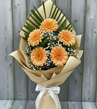 Букет цветов из:  Герберы в Квашенки
