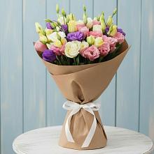 Букет цветов из:  Лизиантусы в Квашенки